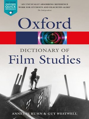 cover image of A Dictionary of Film Studies